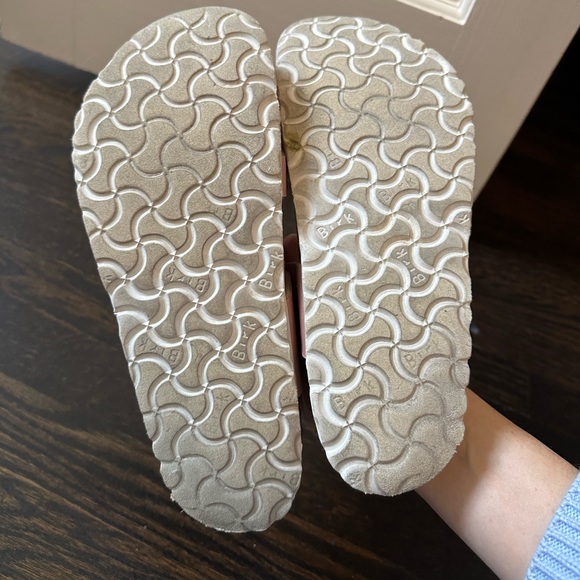 Birkenstock Mayari Icy Metallic Old Rose Birko-Flor - Picture 3 of 4